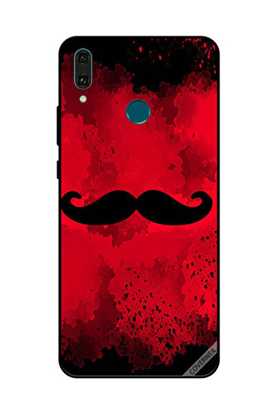 Covernex غطاء حماية لهاتف هواوي Y9 2019 - شارب أحمر - خلفية