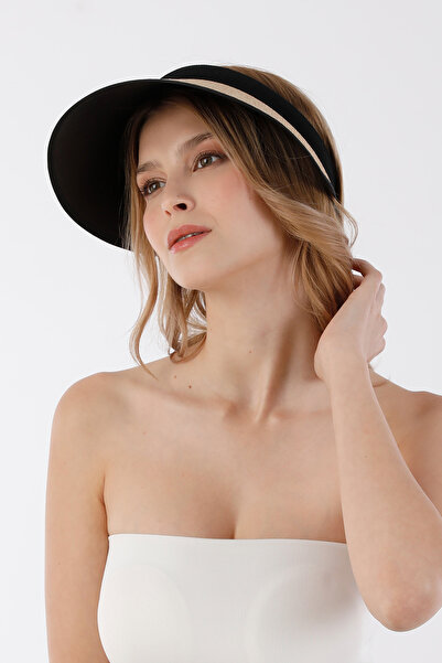 Fulla Moda Visor Straw Hat