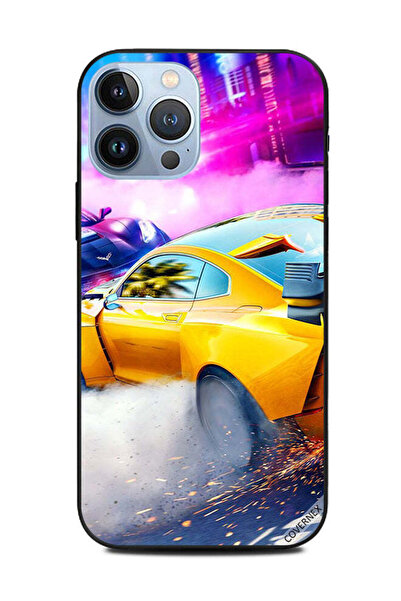 Covernex غطاء حماية لهاتف Apple iPhone 13 Pro Max أصفر سيارة