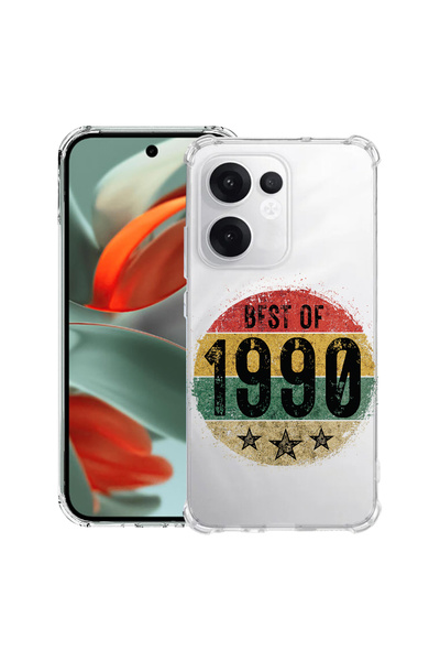 bestcase Husă antișoc pentru OPPO Reno 14 F / FS cu design Best Of 1990, 2052...