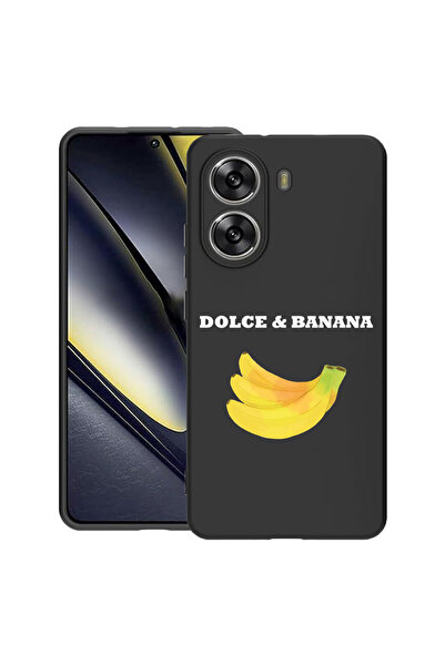 bestcase ® Husa Slim Silicon pentru Poco X7 Pro, Dolce & Banana, 1992025 B 1858