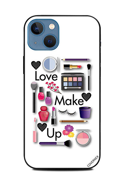 Covernex غطاء حماية لهاتف Apple iPhone 13 Love Makeup