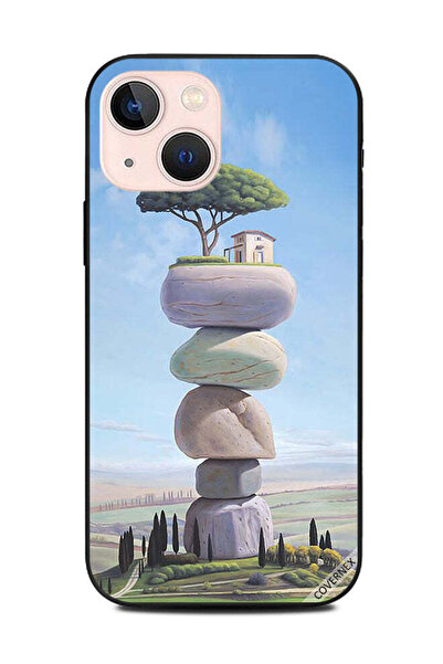 Covernex غطاء حماية لهاتف Apple iPhone 13 Mini House On Stones