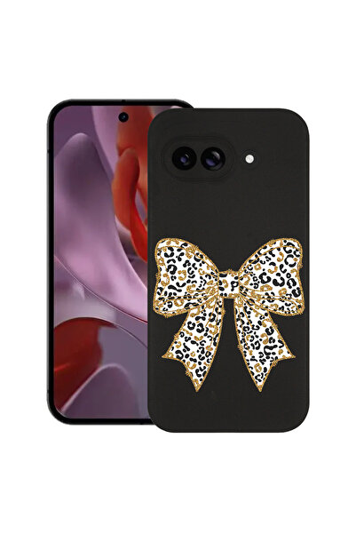 bestcase ® Husa Slim Silicon pentru Google Pixel 9a, Leopard Bow, 1926335 B 1873