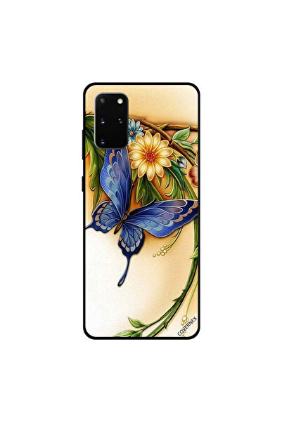 Covernex غطاء حماية سامسونج جالكسي S20 بلس بتصميم الفراشة الزرقاء