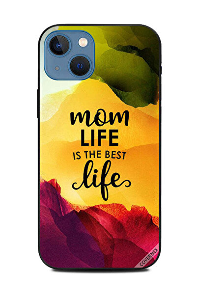Covernex غطاء حماية لهاتف Apple iPhone 13 حياة الأم هي أفضل حياة