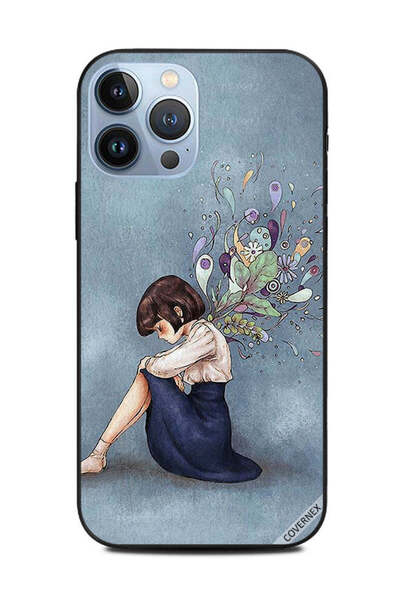 Covernex غطاء حماية لهاتف Apple iPhone 13 Pro Max - فتاة وحيدة