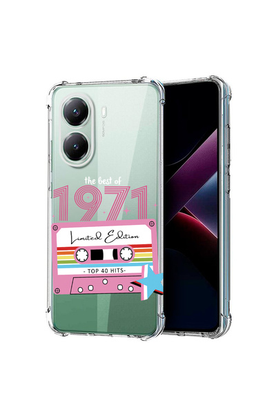 bestcase ® Удароустойчив калъф за Poco X7 Pro, най-доброто от 1971 г., 198823...