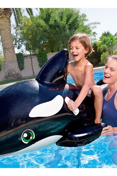 BESTWAY Large Whale Inflatable Ride-On Swim Ring