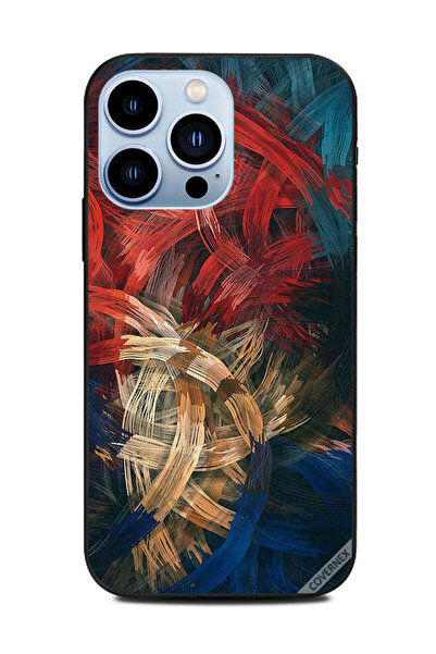 Covernex غطاء حماية لهاتف Apple iPhone 13 Pro بألوان الطلاء ونمط عتيق