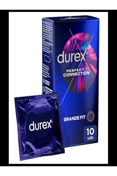 Durex Prezervative de inalta calitate extra-lubrifiante, Durex Perfect Connection, 10 buc