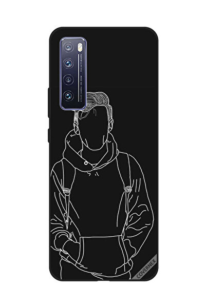 Covernex غطاء حماية لهاتف هواوي نوفا 7 - رسم جاكت بوي