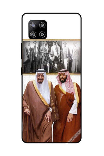 Covernex غطاء حماية لهاتف سامسونج جالاكسي A42 الملك سلمان ومحمد بن سلمان يتحد...