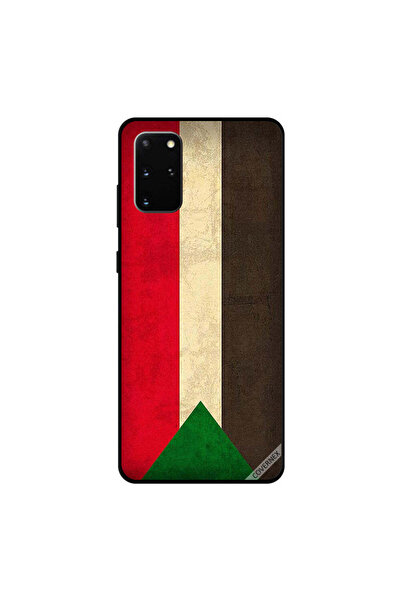 Covernex غطاء حماية لهاتف سامسونج جالاكسي S20 بلس بعلم السودان العتيق