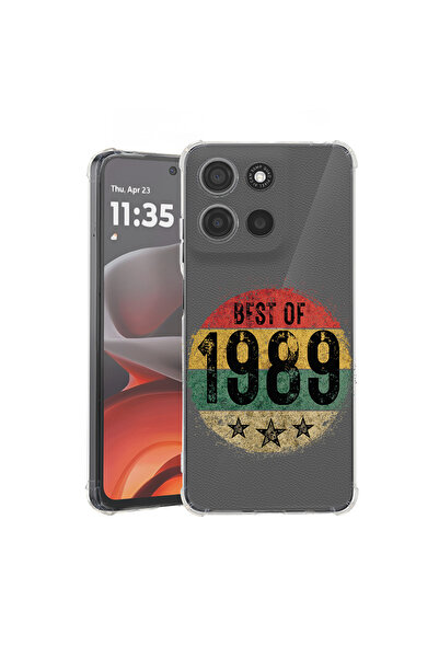 bestcase Carcasă antișoc pentru Motorola Moto G86 cu design Best Of 1989, 205...