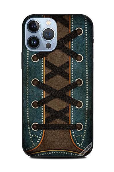 Covernex غطاء حماية لهاتف Apple iPhone 13 Pro Max بتصميم حذاء عتيق مربوط