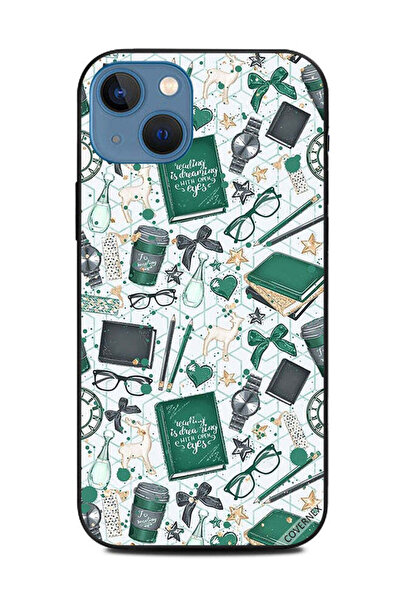Covernex Protective Case Cover For Apple iPhone 13 Girl Hobbies Green