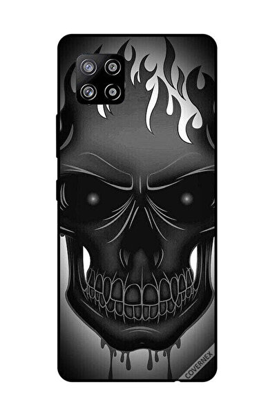 Covernex غطاء حماية لهاتف سامسونج جالاكسي A42 برسومات جمجمة