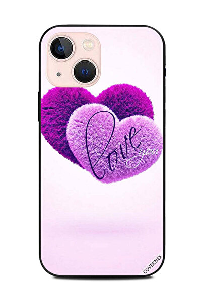 Covernex غطاء حماية لهاتف Apple iPhone 13 Mini Love You Heart