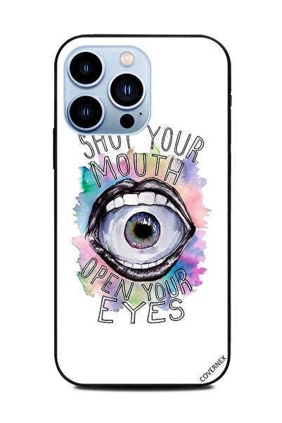 Covernex غطاء حماية لهاتف Apple iPhone 13 Pro: أغلق فمك وافتح عينيك