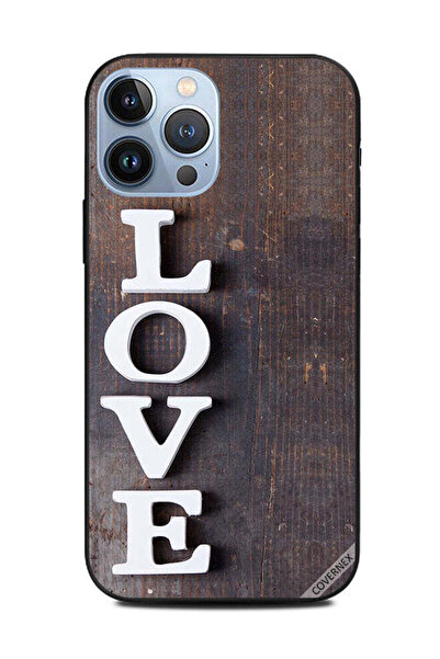 Covernex غطاء حماية لهاتف Apple iPhone 13 Pro Max مزين بنقشة Love On Vintage ...