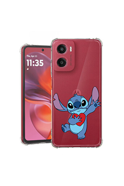 bestcase Αντικραδασμική θήκη για Motorola Moto G06, Love Stitch, 2078499 AS 1889