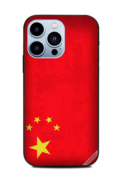 Covernex غطاء حماية لجهاز Apple iPhone 13 Pro بعلم الصين العتيق
