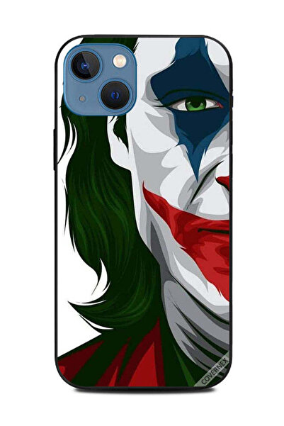 Covernex غطاء حماية لجهاز Apple iPhone 13 - رسم نصف وجه الجوكر
