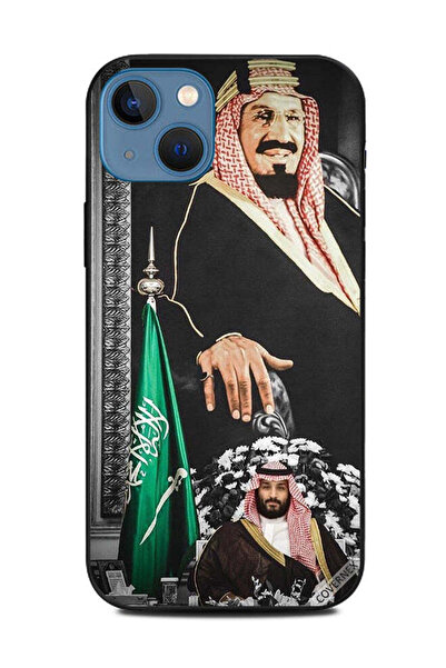 Covernex غطاء حماية لهاتف آبل آيفون 13 محمد بن سلمان والملك عبد العزيز