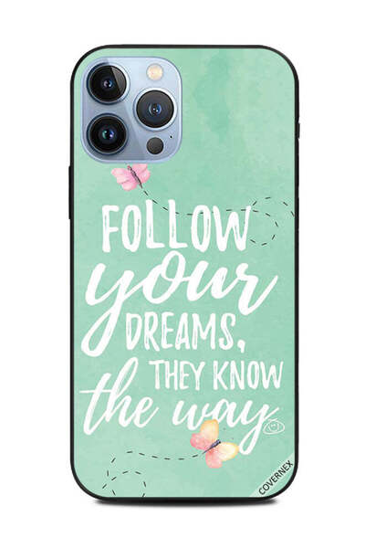 Covernex غطاء حماية لهاتف Apple iPhone 13 Pro Max اتبع أحلامك