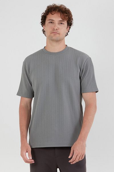 Fulla Moda Μπλουζάκι με λαιμόκοψη με σχέδιο
