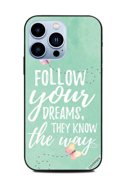 Covernex غطاء حماية لهاتف Apple iPhone 13 Pro اتبع أحلامك