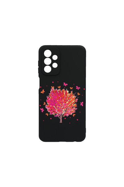 bestcase ® Husa Slim Silicon pentru Samsung Galaxy A33 5G, Butterflies Tree, ...