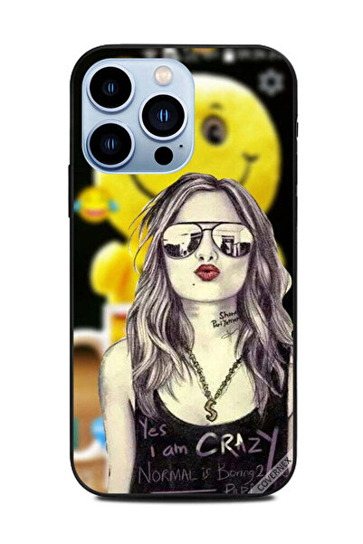 Covernex غطاء حماية لجهاز Apple iPhone 13 Pro نعم أنا مجنون، العادي ممل