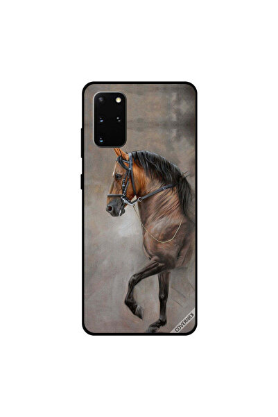Covernex غطاء حماية لهاتف سامسونج جالاكسي S20 بلس، صورة حصان عتيقة