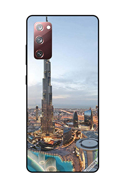 Covernex غطاء حماية لهاتف سامسونج جالكسي S20 FE منظر جميل لوسط مدينة دبي