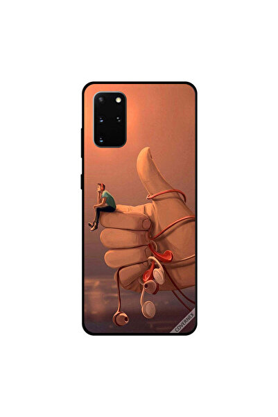 Covernex غطاء حماية سامسونج جالكسي S20 بلس "استمر في الاستماع إلى الموسيقى"