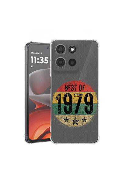 bestcase Husă antișoc pentru Motorola Edge 60 Pro cu design Best Of 1979, 2052054 AS 1912