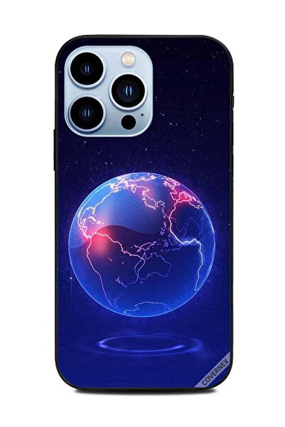 Covernex غطاء حماية لهاتف Apple iPhone 13 Pro بنمط أزرق كروي