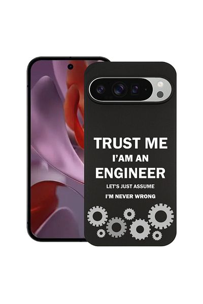 bestcase ® Slim Silicon Case For Google Pixel 10 / Pixel 10 Pro, Trust me, 2030992 B 1841