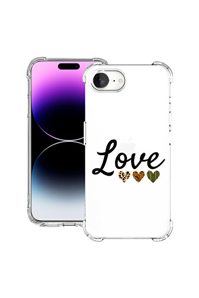 bestcase ® Удароустойчив калъф за Apple iPhone 16e, цвят Love, 1988231 AS 1875
