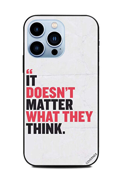 Covernex غطاء حماية لهاتف Apple iPhone 13 Pro لا يهم ما يفكرون به