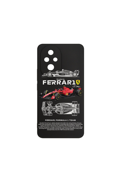 bestcase ® Husa Slim Silicon pentru Honor 200 Pro, Ferrari Scuderia, 1894729 ...