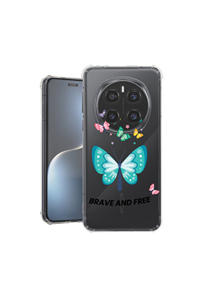 bestcase ® Carcasă antișoc pentru Honor Magic7 Pro, Fluturi, 1926356 AS 1847