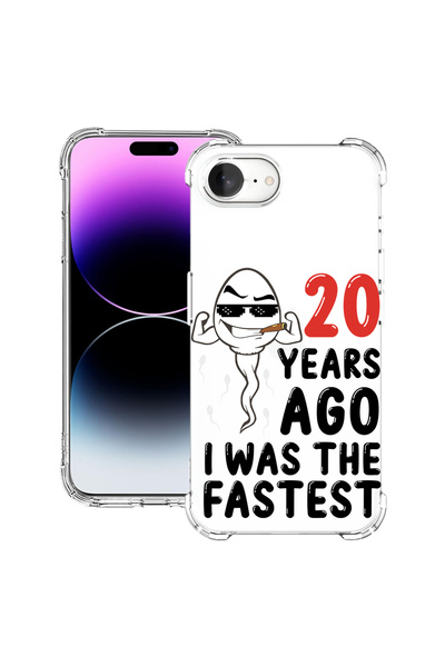 bestcase ® Αντικραδασμική θήκη για Apple iPhone 16e, 20 χρόνια πριν, 1988231 ...