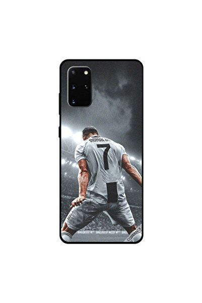 Covernex غطاء حماية لهاتف سامسونج جالاكسي S20 بلس بشعار رونالدو يحتفل