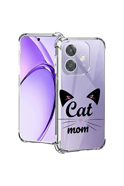 bestcase ® Carcasă antișoc pentru OPPO A60 5G / A40, Cat Mom, 1997853 AS 1850