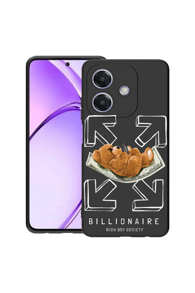 bestcase Husă subțire din silicon pentru OPPO A40 / A40M / A60 5G, Ursul Mili...