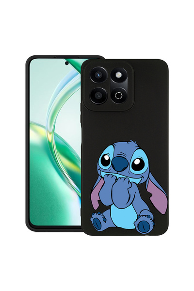 bestcase Husa Slim Silicon pentru Honor 200 Smart, Adorabil Stitch, 1923378 B...