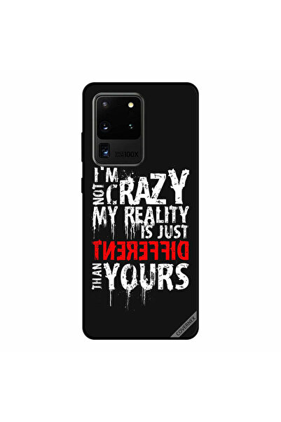 Covernex غطاء حماية لهاتف سامسونج جالكسي S20 ألترا أنا لست مجنونًا واقعي